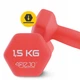 Гантели виниловые 4FIZJO Classic 2 x 1.5 кг (P-5907739311962) - изображение 5