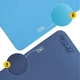 Коврик (мат) спортивный 4FIZJO TPE 180 x 60 x 1 см для йоги и фитнеса Blue/Sky Blue (P-5907739317094) - изображение 2