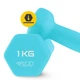 Гантели виниловые 4FIZJO Classic 2 x 1 кг (P-5907739311955) - изображение 5