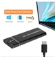 Внешний карман Type-C 3.1 m.2 NVME PCIe SSD USB3.0+Type-c 3.1 M-Key Черный 10Mbps - изображение 2