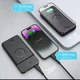 Портативна батарея Proove Power Stand 2 in 1 20W 10000mAh, бездротова зарядка, павербанк чорний (PBPS20030001) - зображення 2