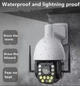 Вулична камера BAH-50X 8MP 4G+WiFi SONY IMX415 50X оптичний зум, лазерне підсвічування, WiFi PTZ, поворотне, - изображение 4