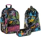 Шкільний набір Kite Education Street Art SET_K25-585M-3 (рюкзак, пенал, сумка) - зображення 1