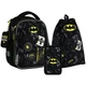 Шкільний набір Kite Education DC Batman SET_DC25-555S (рюкзак, пенал, сумка) - изображение 1