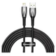 Кабель Baseus Glimmer Series USB - Lightning 2 метра CADH000301 - изображение 5