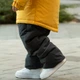 Комбінезон зимовий на шлейках для хлопчиків Trendy Tot 03-01517 сірий темний 92 см (2 роки) - зображення 6