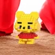 Детский 3D конструктор Bricks фигурка "Винни-Пух" из миниблоков 144 детали пиксельные блоки 6×4,6×3,6 см (AA1062) - изображение 4