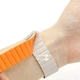Ремінець Dual-color Magnetic для Xiaomi Mi Band 9/8 White / Orange - зображення 5