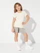 Детская футболка для девочки Coccodrillo Everyday Girl A WC5143211VGA-003 92 см Экрю (5904986485583) - изображение 3