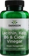 Лецитин водорості B-6 та яблучний оцет Swanson Lecithin Kelp B-6 & Cider Vinegar 240 - зображення 1