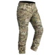 Тактичні штани мультикам спецназу ЗСУ з еластичними вставками Idogear UFS G4 Multicam та наколінниками р.S - зображення 5