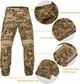 Тактические штаны Brutals G3 COMBAT PANTS MULTICAM боевые армейские брюки мультикам с наколенниками и спандекс вставками р.2XL - изображение 2