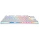 Проводная игровая клавиатура SteelSeries Apex Pro TKL Gen 3 Англ/Укр HyperMagnetic OmniPoint 3.0 OLED USB White (64898) - изображение 4