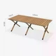 Стол для кемпинга WCG Woody L 117×60 см — складной стакан для кемпинга с чехлом - изображение 4