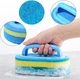 Господарська щітка - губка з ручкою для прибирання будинку Cleaning Brush щіточка для ванної та кухні / посуду / плитки / душової / туалету, блакитна (106997338) - зображення 5