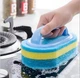Господарська щітка - губка з ручкою для прибирання будинку Cleaning Brush щіточка для ванної та кухні / посуду / плитки / душової / туалету, блакитна (106997338) - зображення 8