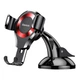 Автомобільний тримач Baseus Osculum Type Gravity Car Mount black/red - зображення 1