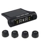 Система контролю тиску в шинах TPMS, з сонячною зарядкою, 4 зовнішні датчики, LCD дисплей, USB, моніторинг температури та тиску - зображення 2