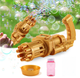 Генератор мильних бульбашок Bubble Gun Blaster "Кулемет" Bambi BB-04893 - зображення 1