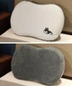 Подушка ортопедическая овальная Memory foam "Хаски" 35х55х9/7 серая - изображение 2
