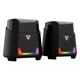 Колонки Fantech проводные для ПК ноутбука 6Вт RGB USB/AUX компьютерная акустика (GS205 ) - изображение 1