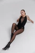 Комбінезон для танців хілз і тверк Explosion Maxi Black S Чорний (12048-S) - изображение 1