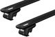 Багажник на рейлінги Thule Wingbar Evo Black (1.18 м) (TH 7112B-7104) - зображення 1