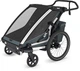 Коляска дитяча Thule Chariot Cross 2 Double (Dark Slate) 10201035 (TH 10201035) - зображення 3