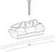 Монтажний комплект Thule 7001 для Volkswagen Transporter (T5; T6) 2003→ (TH 187001) - зображення 2