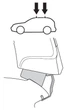 Монтажний комплект Thule 1778 для Volkswagen Passat (B8)(седан) 2014→ (TH 141778) - зображення 2