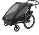 Дитячий візочок Thule Chariot Sport 2 (Black on Black) (TH 10201023) - зображення 3