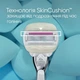 Станок для бритья женский (Бритва) Venus Comfortglide Sugarberry Plus Olay с 2 сменными кассетами - изображение 4
