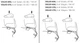 Монтажный комплект Thule 1596 для Volvo S70 (mkI) 1996-2000 / 850 (mkI)(седан) 1991-1996 (TH 141596) - изображение 2