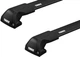 Багажник на интегрированные рейлинги Thule WingBar Edge Black для Mazda CX-8 (mkI) 2018→ (TH 7213B-7213B-7206-6090) - изображение 1