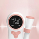 Домашній детектор серцебиття плода із РК дисплеєм Fetal Doppler, портативний фетальний доплер для вагітних FDL-055-White/Pink - зображення 2
