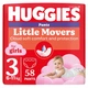 Підгузки Huggies Little Movers/Pants 3 Mega 6-11 кг для дівчаток 58 шт (5029053547480) - зображення 1