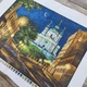 Набір для вишивки бісером картини ARHIBIS Вечірній Київ, 29.5*39.5 см (ЗПП-035) - зображення 9