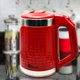 Чайник електричний Domotec MS-5027 2.2 л 1500 Вт Червоний 7168 - зображення 1