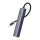 Мульти-адаптер хаб Baseus Flite 6-Port Type-C to HDMI4K 3*USB 3.0 RJ45 (B00052807813-00) - зображення 5