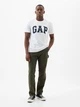 Мужская футболка Gap (4826241296676) Everyday Soft Logo M белая - изображение 4