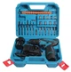 Аккумуляторный шуруповерт Cordless Drill с набором универсальных инструментов в кейсе (2104618577) - изображение 6