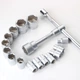 Набор инструментов 46 в 1 с трещоткой 1/4" UFT Settools3 Красный (UFTsettools3Red) - изображение 3