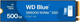 Dysk SSD Western Digital Blue SN5000 500GB M.2 2280 NVMe PCIe 4.0 x4 3D NAND QLC (WDBS3F5000ANC-WRSN) - obraz 1
