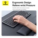 Багатофункціональний килимок Baseus MagPro Series II з підставкою для зап’ясть і ноутбука, водовідштовхувальний, 770×340 мм, Black - зображення 7