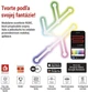 Комплект умного светодиодного освещения Emos ZIW249R LINES 9 частей, белый, 34 Вт, RGBIC, WIFI - изображение 2