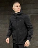 Костюм Pobedov Куртка Setup SoftShell з капюшоном + Штани-Карго San Andreas чорна розмір 2XL - зображення 2