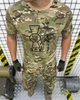 Футболка Fighter з принтом ЗСУ мультикам розмір XL - зображення 1