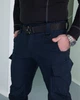 Утеплені Штани Softshell на флісі темно-сині розмір 2XS - зображення 4