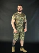 Чоловічий Комплект Summer 2.0 ріп-стоп Футболка + Шорти мультикам розмір 2XL - зображення 3