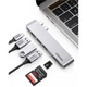 Хаб UGREEN CM251 2xUSB-C - 3xUSB 3.0 SD TF PD Multifunction Adapter Aluminum (60560) - изображение 3